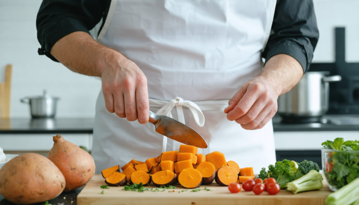 découvrez les bienfaits de la patate douce pour maintenir un équilibre calorique parfait tout en savourant un aliment délicieux et nutritif.