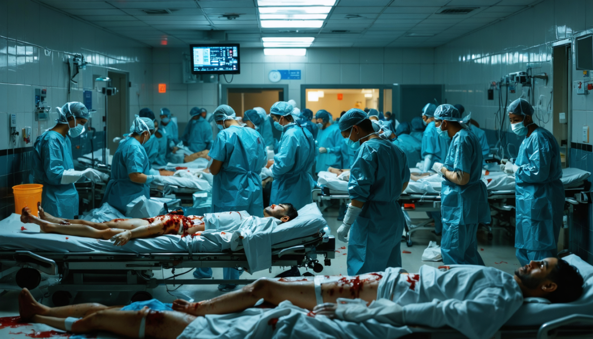 explosion du nombre quotidien de blessés à gaza : découvrez comment le système de santé de la région est au bord de l'effondrement selon médecins sans frontières, face à une crise humanitaire sans précédent.