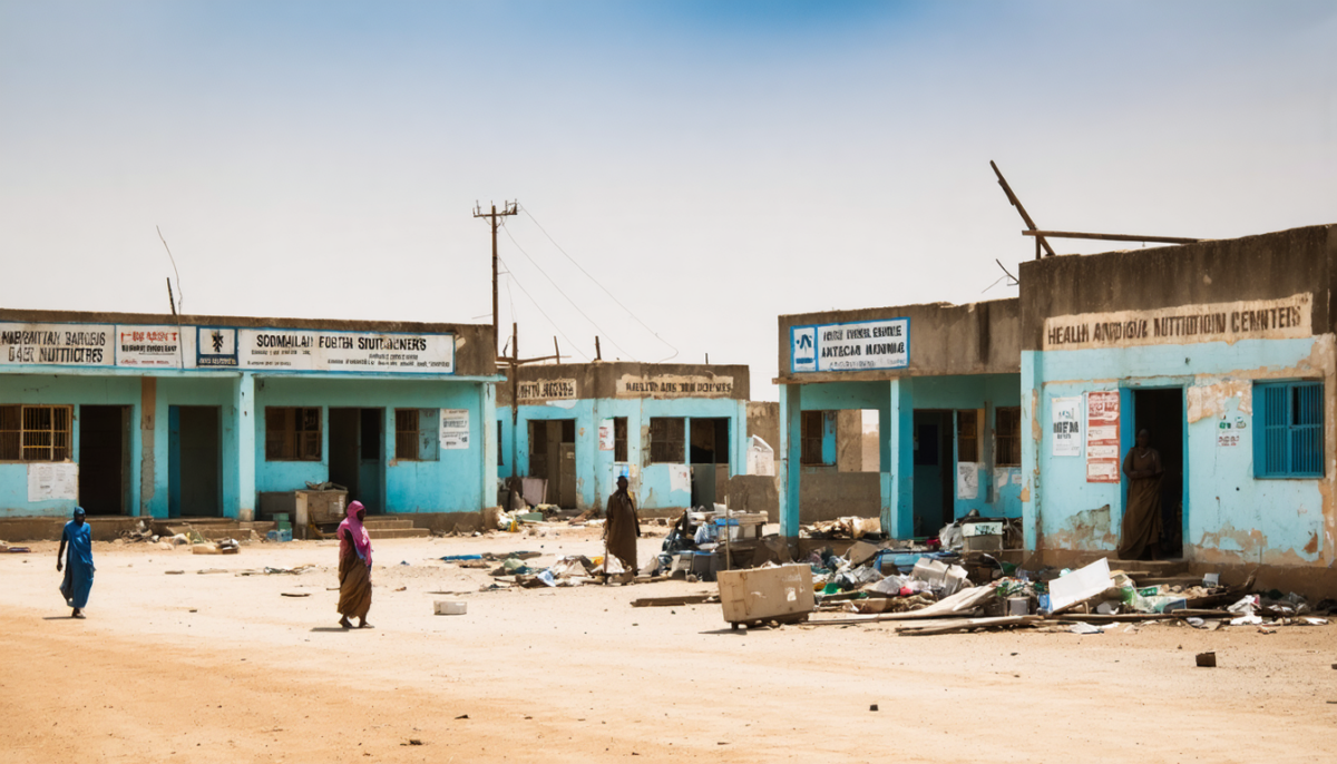 en somalie, la suspension de l'aide américaine entraîne la fermeture de centaines de centres de santé et de nutrition, mettant en danger l'accès aux soins essentiels pour la population.