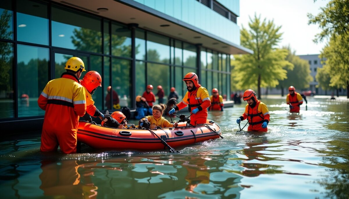 Santé en péril : l'impact des vagues de chaleur et des inondations sur la vulnérabilité des hôpitaux face au changement climatique